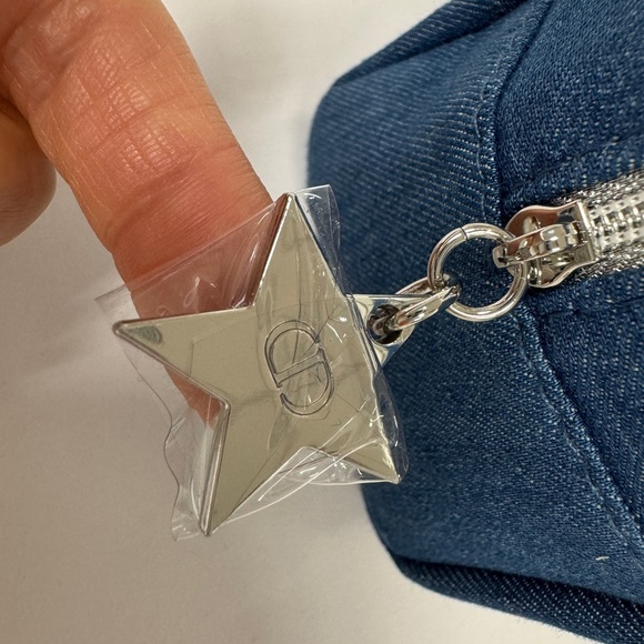 Dior Denim Vanity Cosmetic Bag - Picture 6 of 10